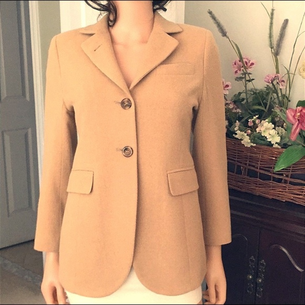 Austin Reed 100% Camel vtg blazer/sports coat